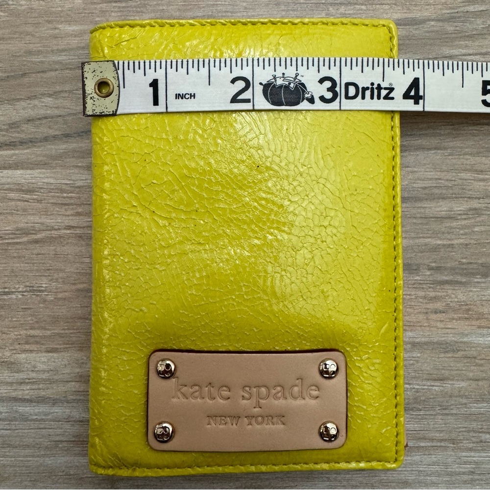 Kate Spade Chartreuse Passport Holder - Picture 14 of 15